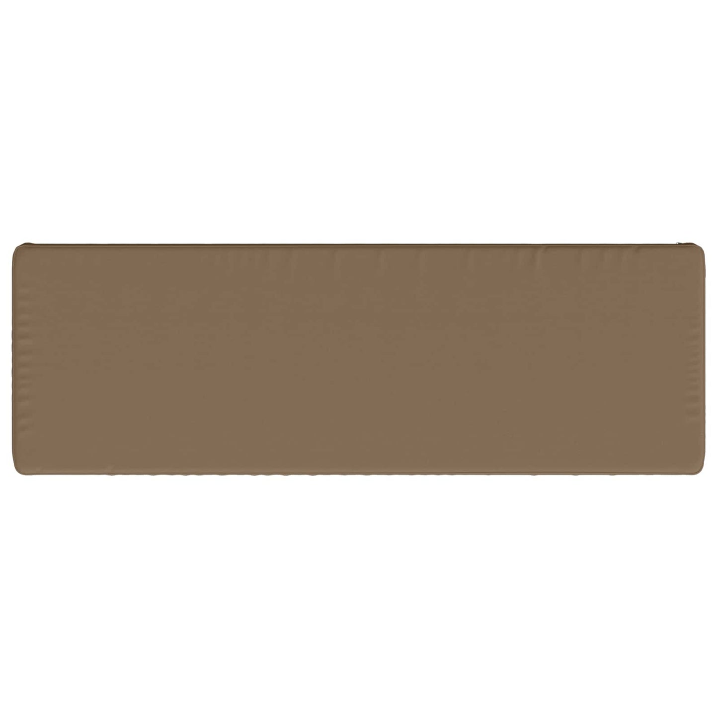 2-Piece Bench Cushions VUGHT 2 pcs 100% Polyester Taupe