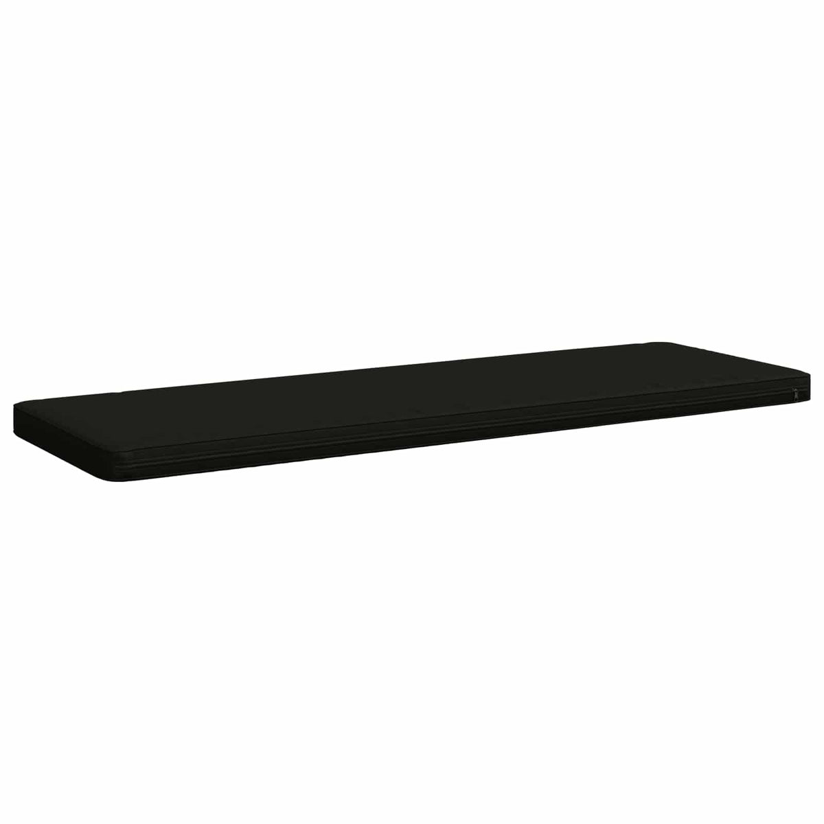 2-Piece Bench Cushions VUGHT 2 pcs 100% Polyester Black