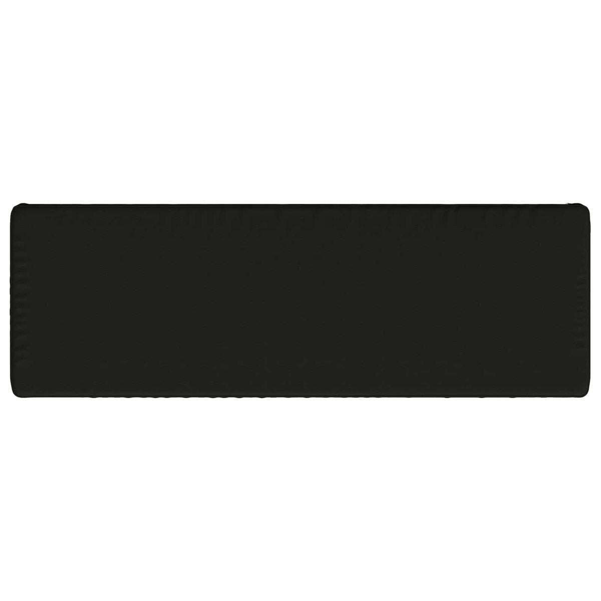 2-Piece Bench Cushions VUGHT 2 pcs 100% Polyester Black