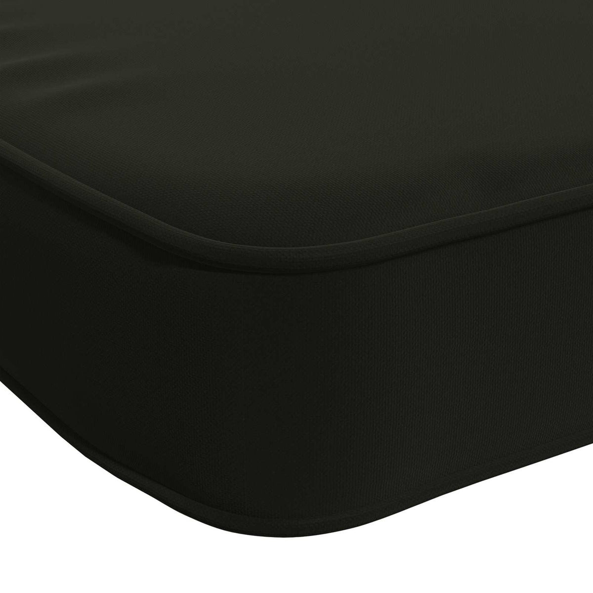 2-Piece Bench Cushions VUGHT 2 pcs 100% Polyester Black