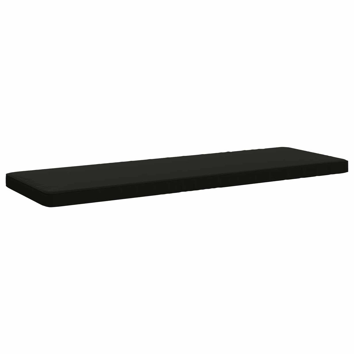 2-Piece Bench Cushions VUGHT 2 pcs 100% Polyester Black