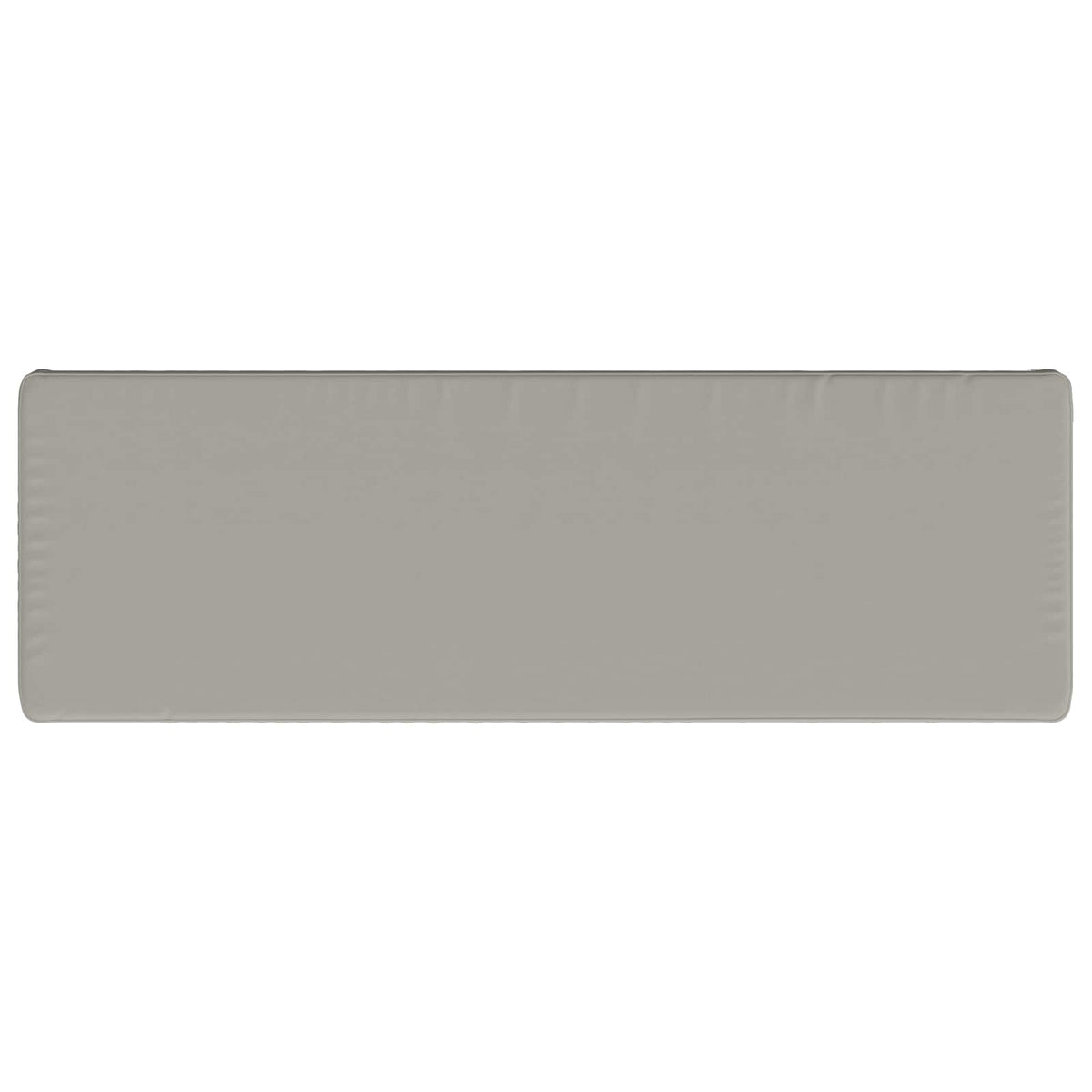 1-Piece Bench Cushion VUGHT 100% Polyester Grey 150 x 50 x 5 cm