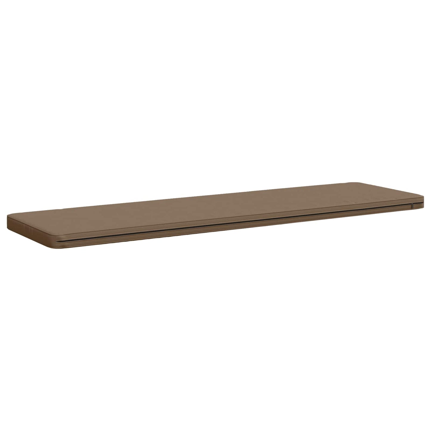 1-Piece Bench Cushion VUGHT 100% Polyester Taupe