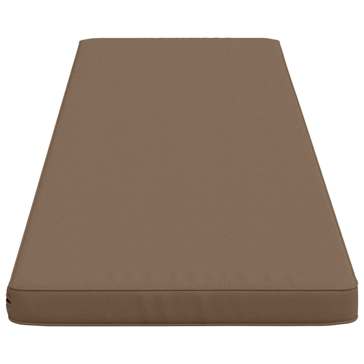 2-Piece Bench Cushions VUGHT 2 pcs 100% Polyester Taupe