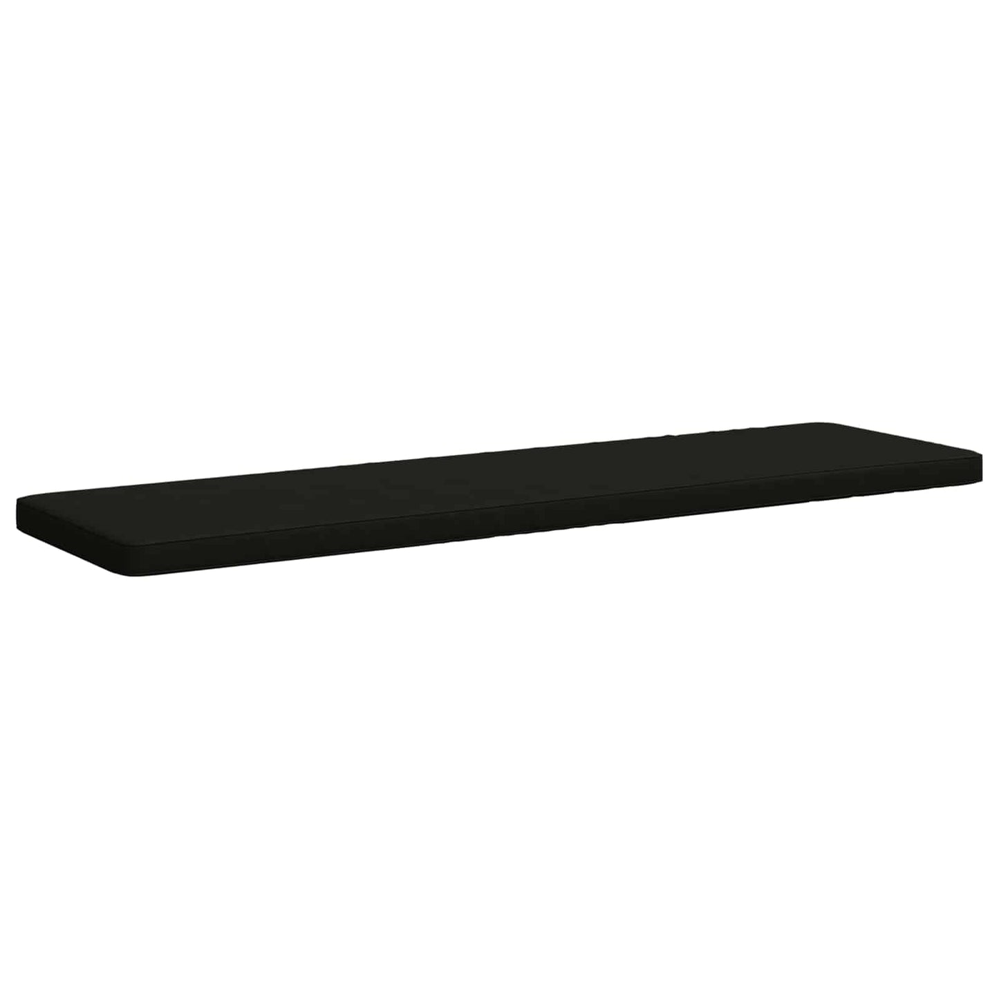 2-Piece Bench Cushions VUGHT 2 pcs 100% Polyester Black