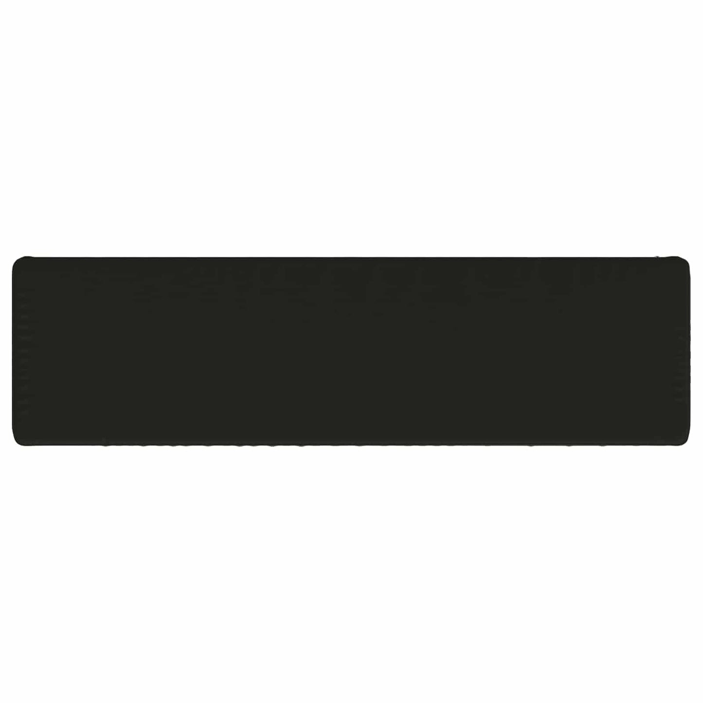 2-Piece Bench Cushions VUGHT 2 pcs 100% Polyester Black