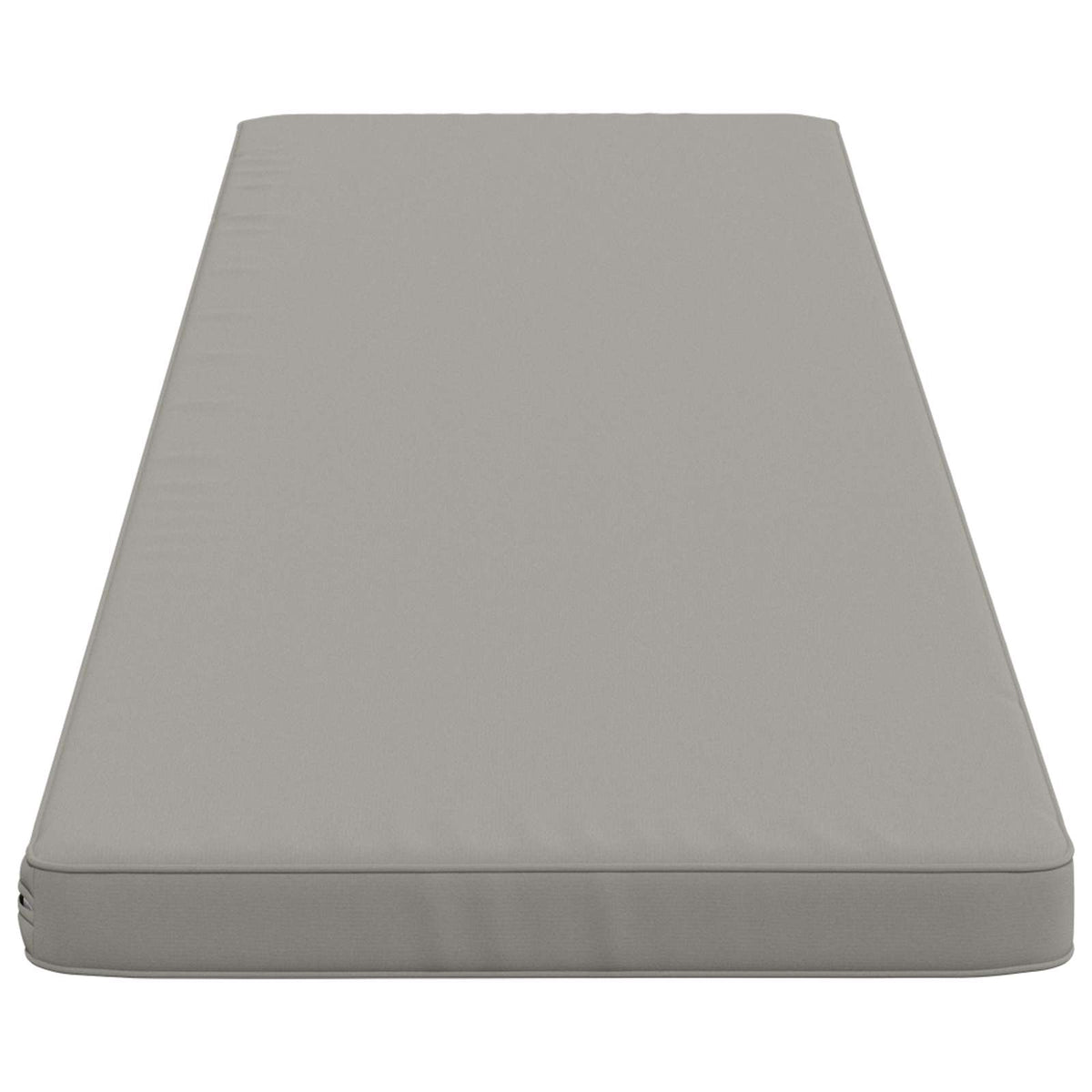 1-Piece Bench Cushion VUGHT 100% Polyester Grey 200 x 50 x 5 cm