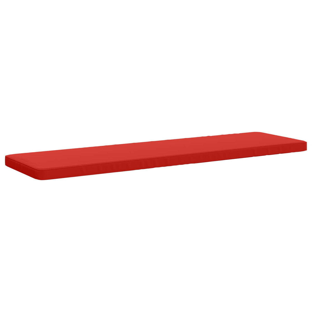 1-Piece Bench Cushion VUGHT 100% Polyester Red 200 x 50 x 5 cm