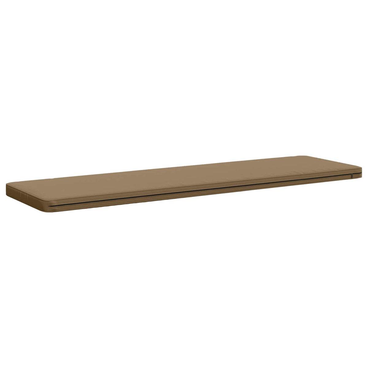 2-Piece Bench Cushions VUGHT 2 pcs 100% Polyester Taupe