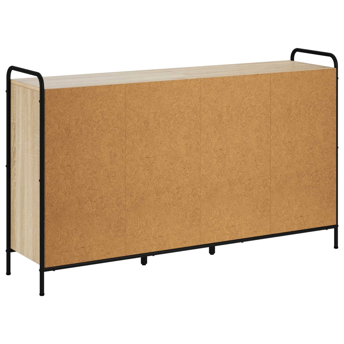 Sideboard Sonoma Oak 135 x 33 x 81 cm Engineered Wood