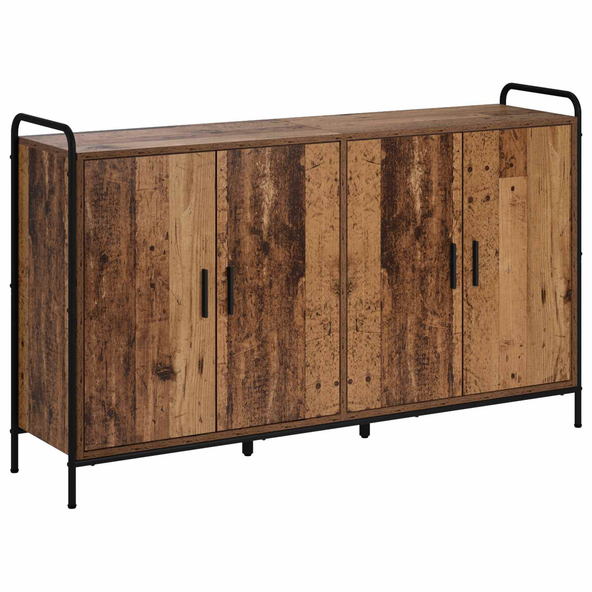 Sideboard Old Wood 135 x 33 x 81 cm Engineered Wood