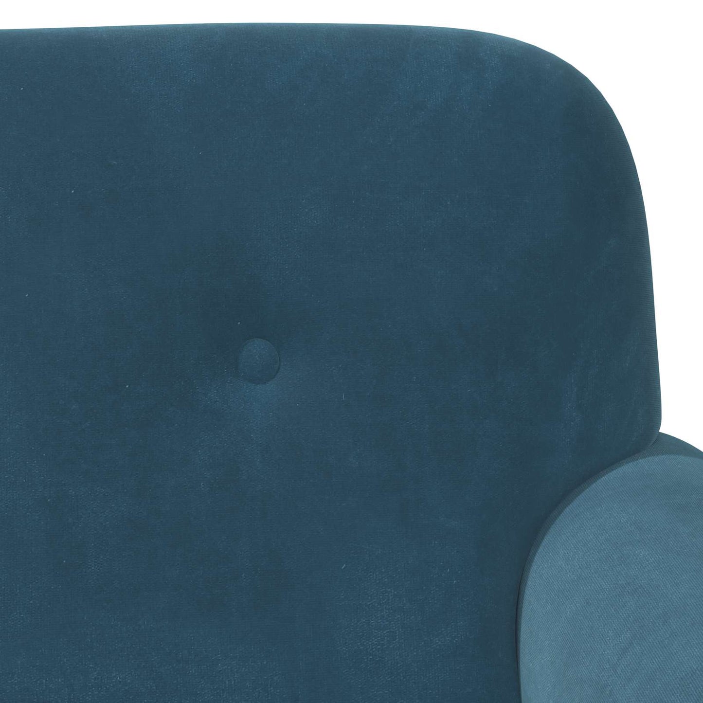 Loveseat with Button Tufted Blue 120 x 66 x 78 cm Velvet