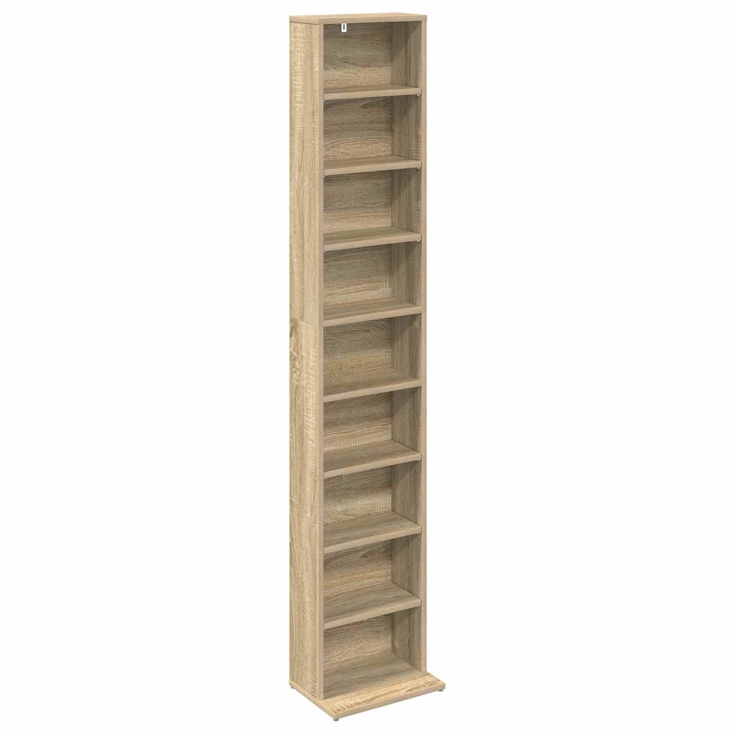 CD Cabinet Sonoma Oak 33 x 23.5 x 175 cm Engineered Wood