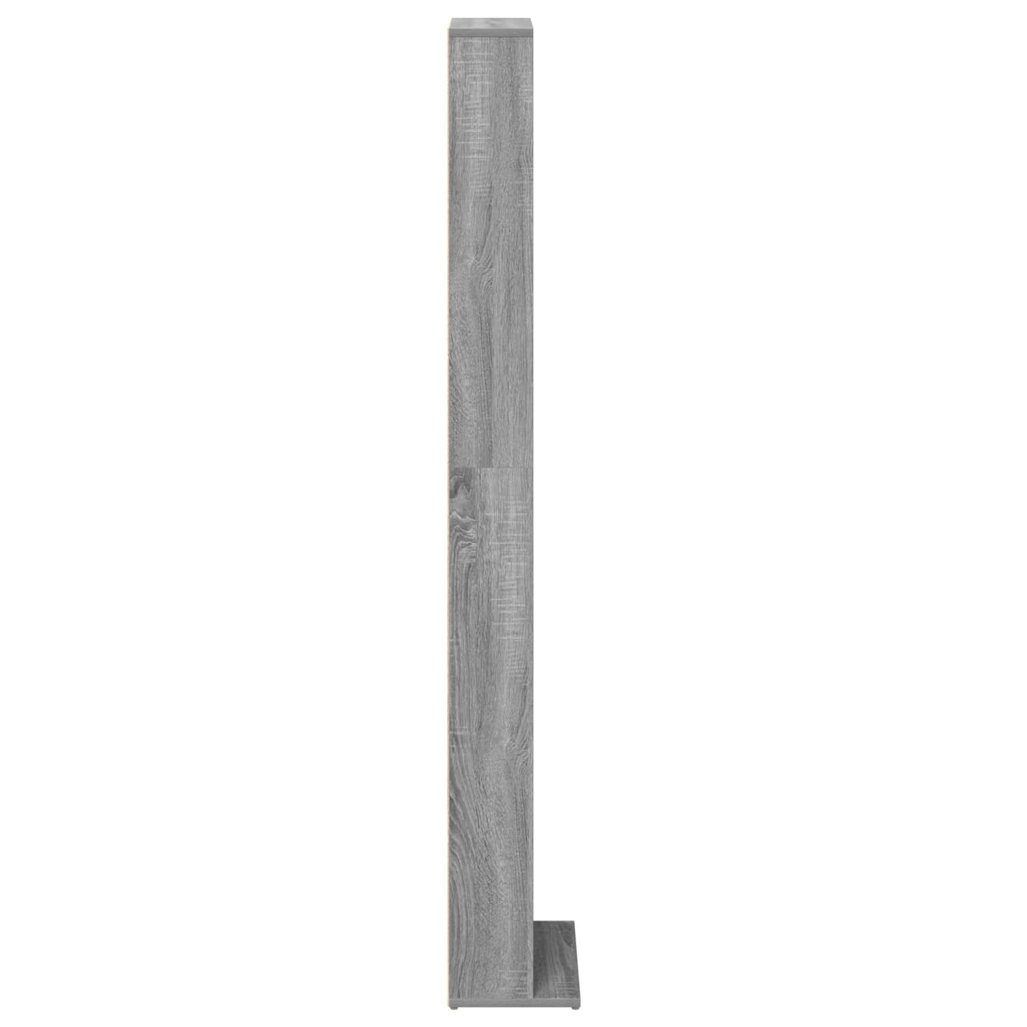 CD Cabinet Grey Sonoma 33 x 23.5 x 175 cm Engineered Wood