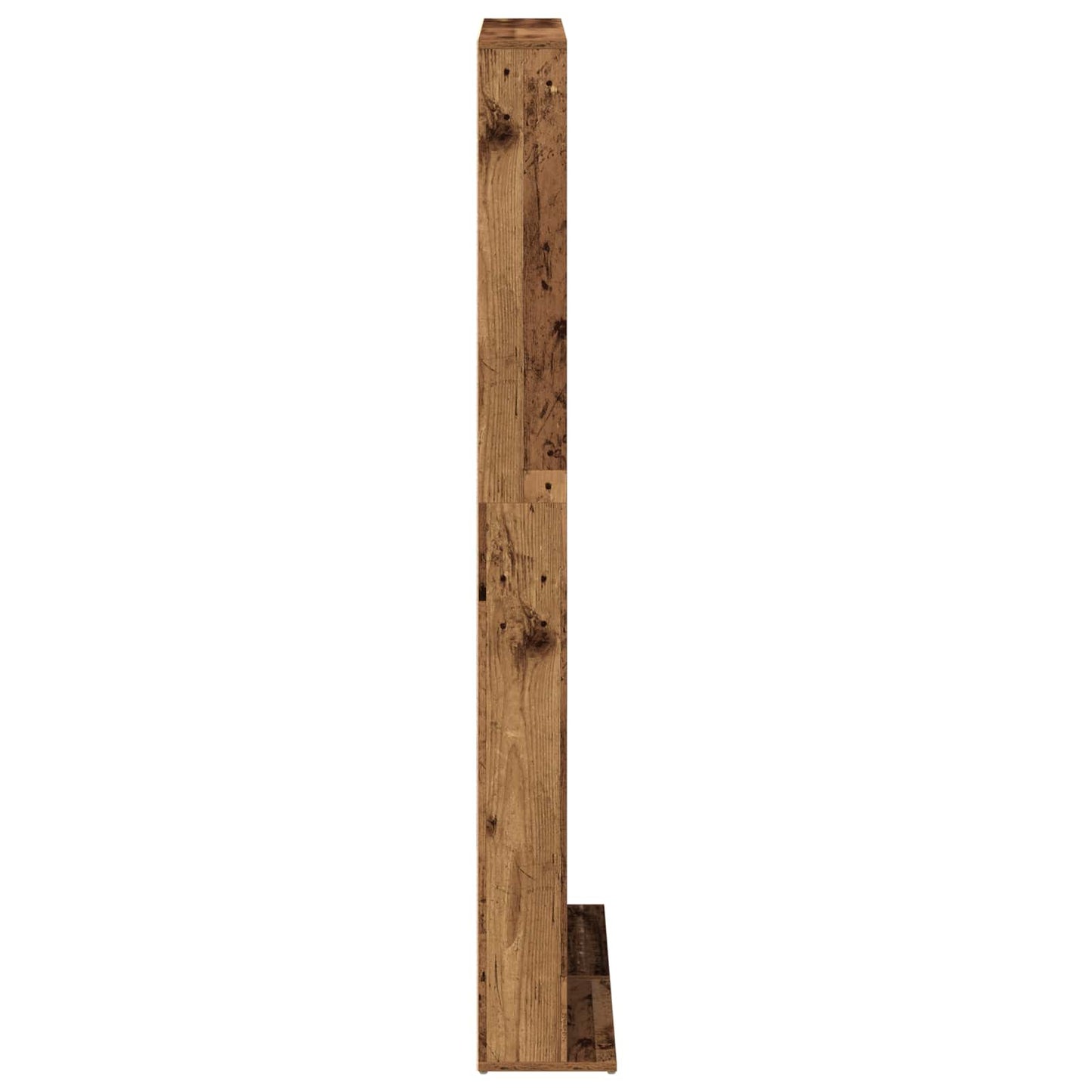 CD Cabinet 2 pcs Old Wood 33 x 23.5 x 175 cm Engineered Wood