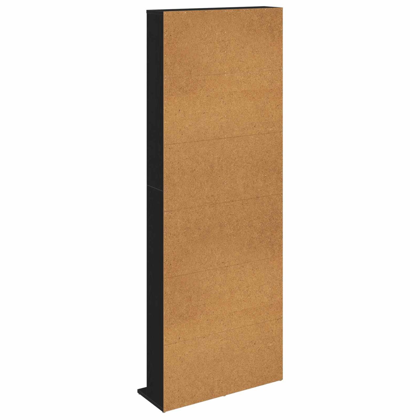 CD Cabinet Black Oak 65 x 23.5 x 175 cm Engineered Wood