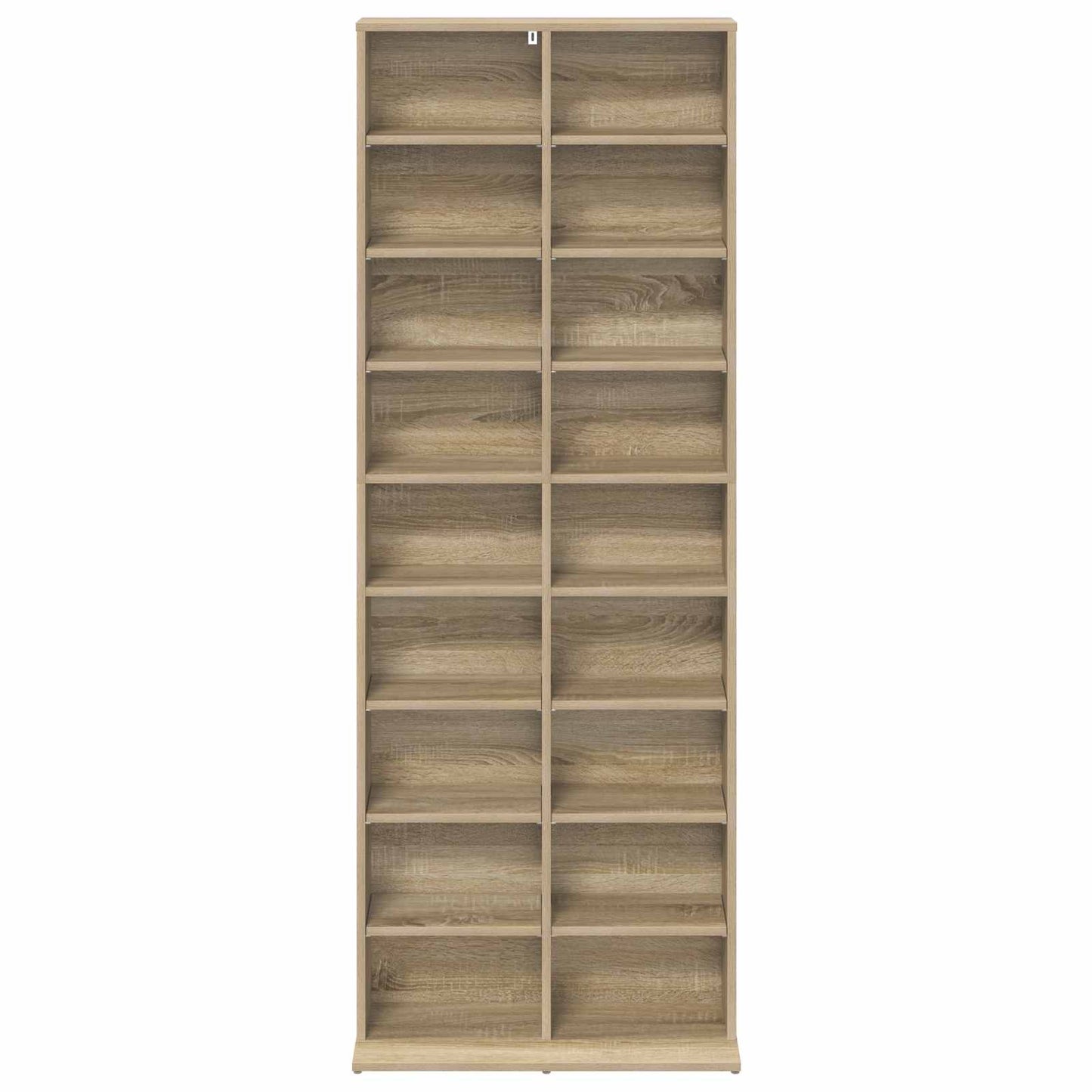CD Cabinet Sonoma Oak 65 x 23.5 x 175 cm Engineered Wood