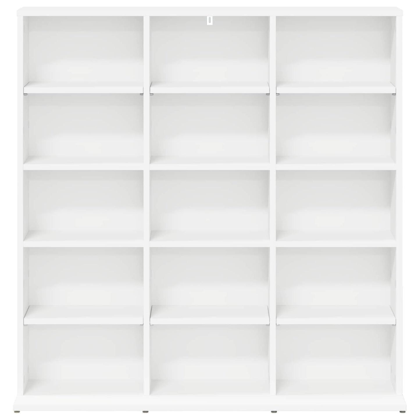 CD Cabinet White 96 x 23.5 x 97.5 cm Engineered Wood
