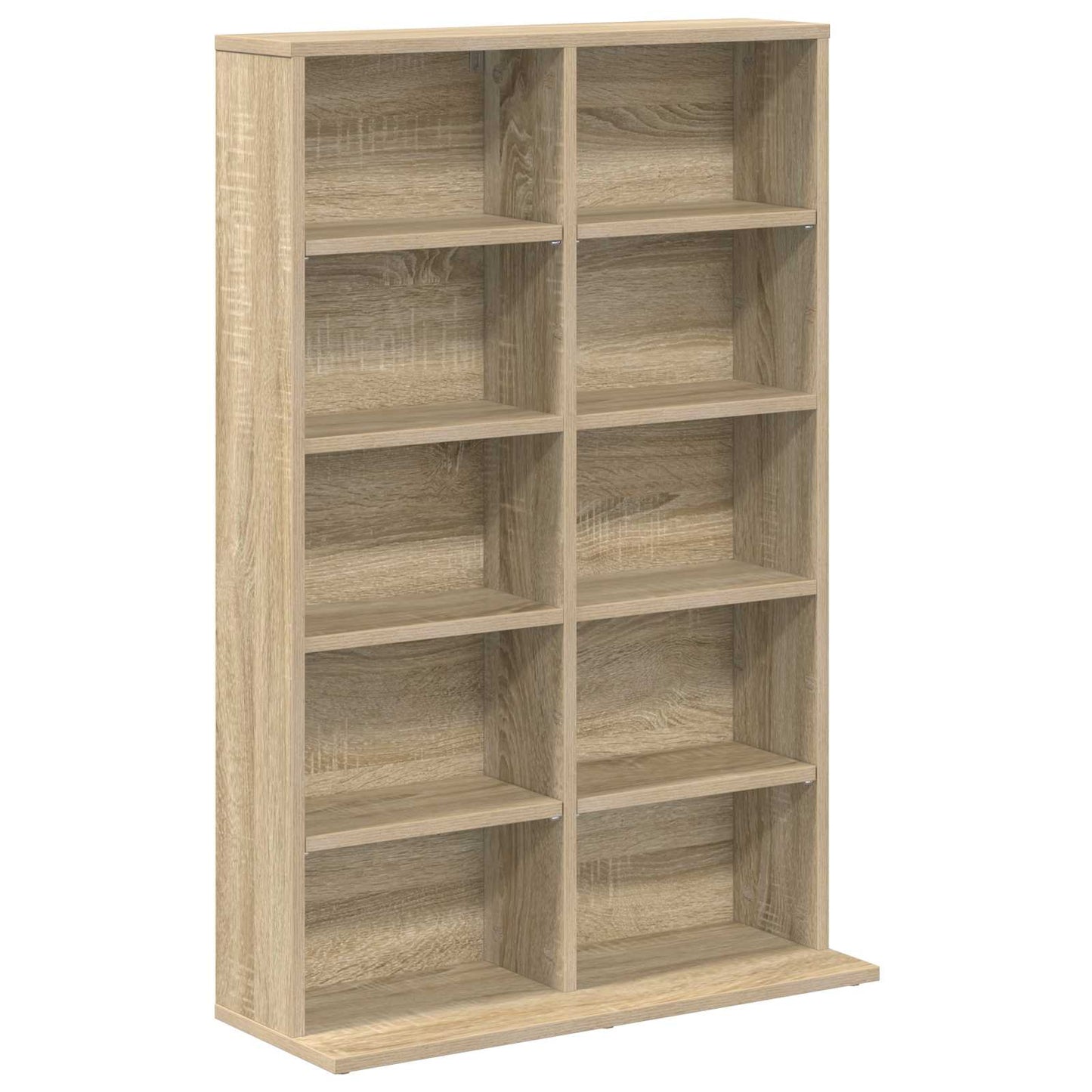 CD Cabinet 2 pcs Sonoma Oak 65 x 23.5 x 97.5 cm Engineered Wood