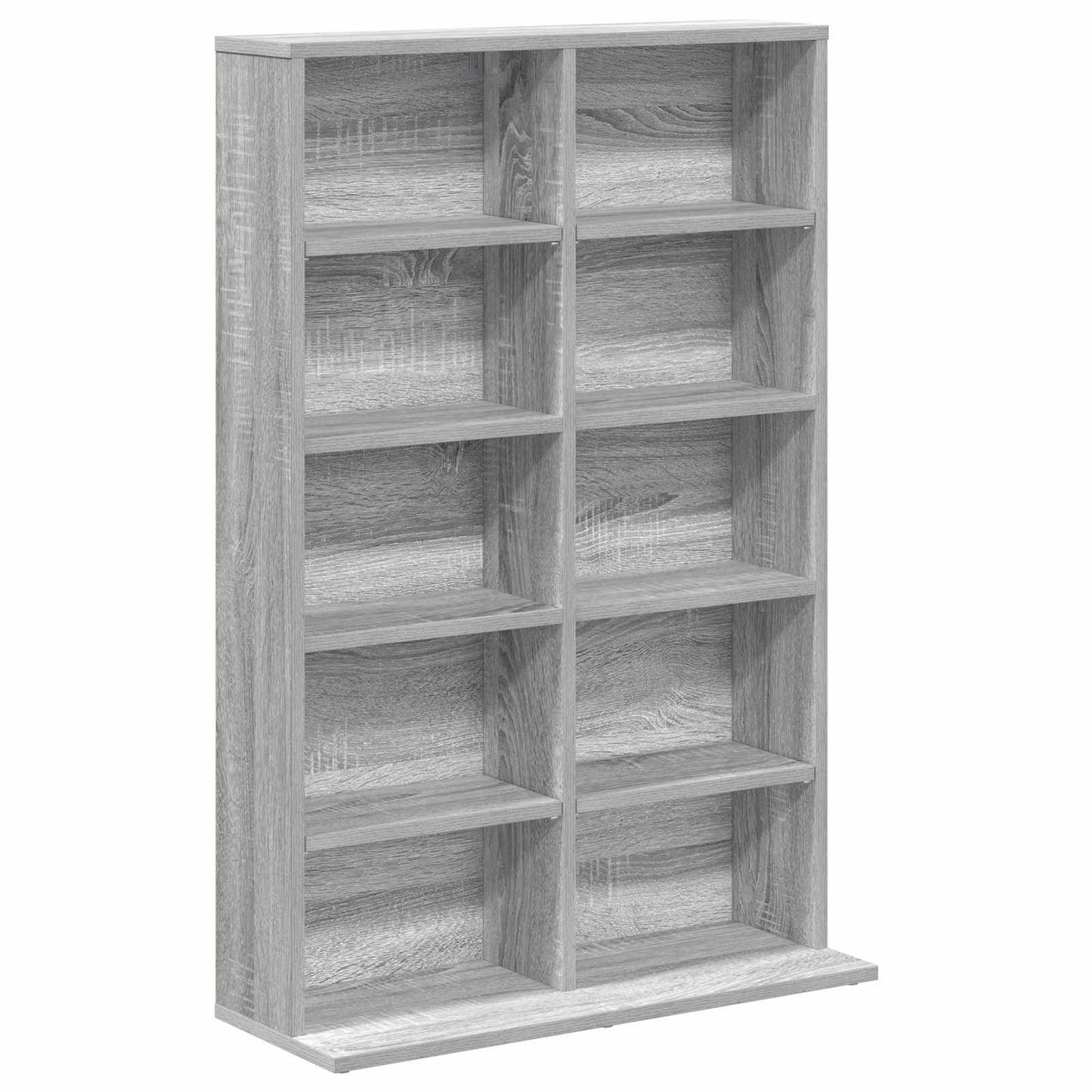 CD Cabinet Grey Sonoma 65 x 23.5 x 97.5 cm Engineered Wood