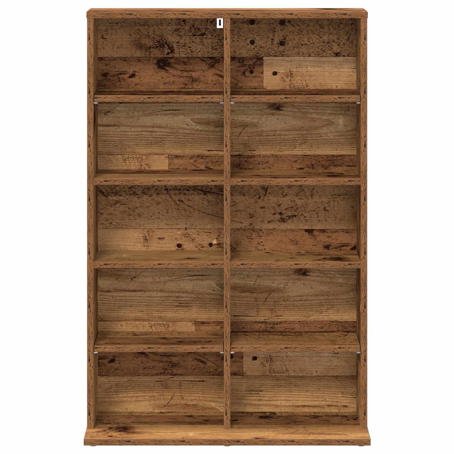 CD Cabinet Old Wood 65 x 23.5 x 97.5 cm Engineered Wood