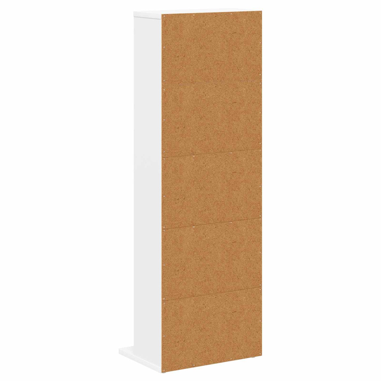 CD Cabinet White 33 x 23.5 x 97.5 cm Engineered Wood