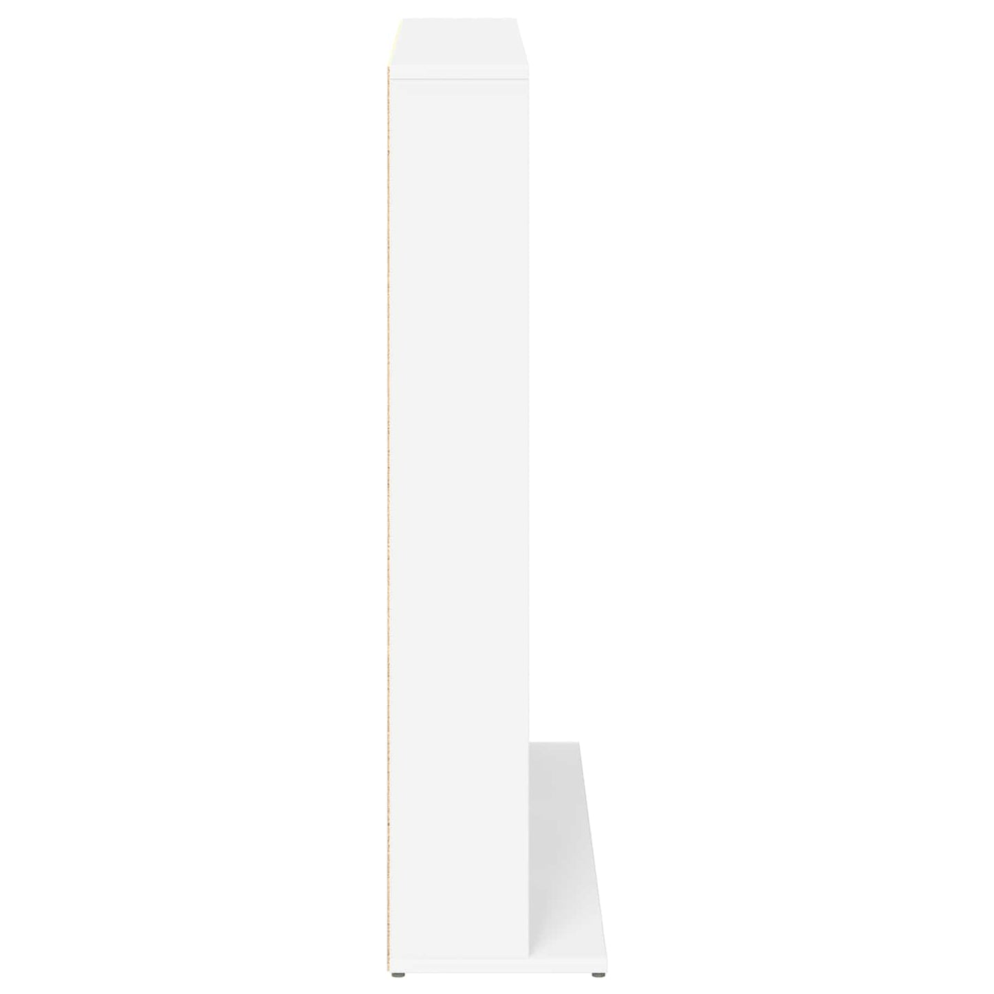 CD Cabinet White 33 x 23.5 x 97.5 cm Engineered Wood