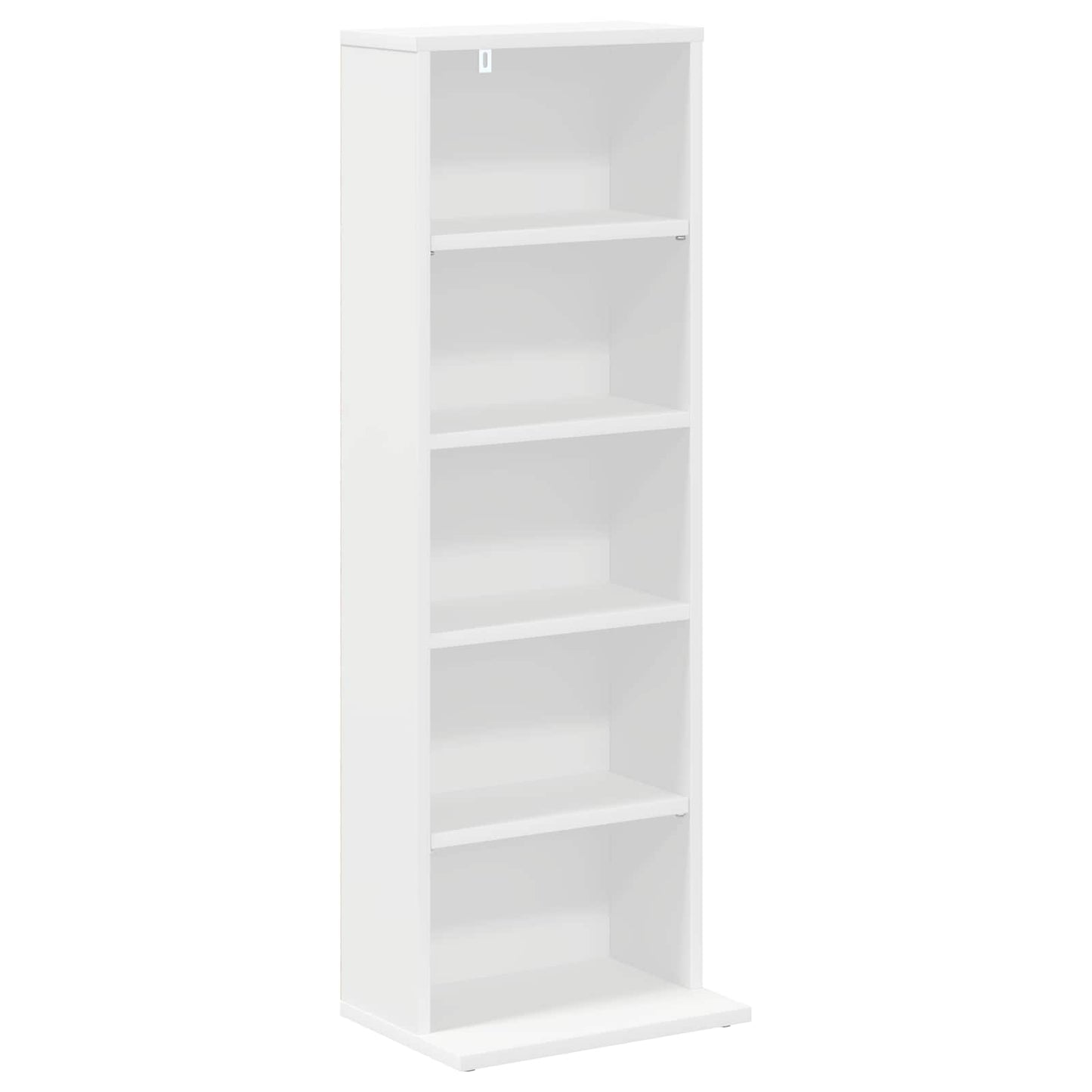 CD Cabinet 2 pcs White 33 x 23.5 x 97.5 cm Engineered Wood