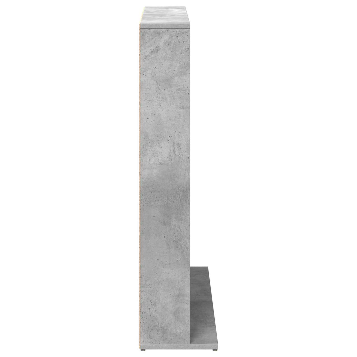 CD Cabinet Concrete Grey 33 x 23.5 x 97.5 cm Engineered Wood