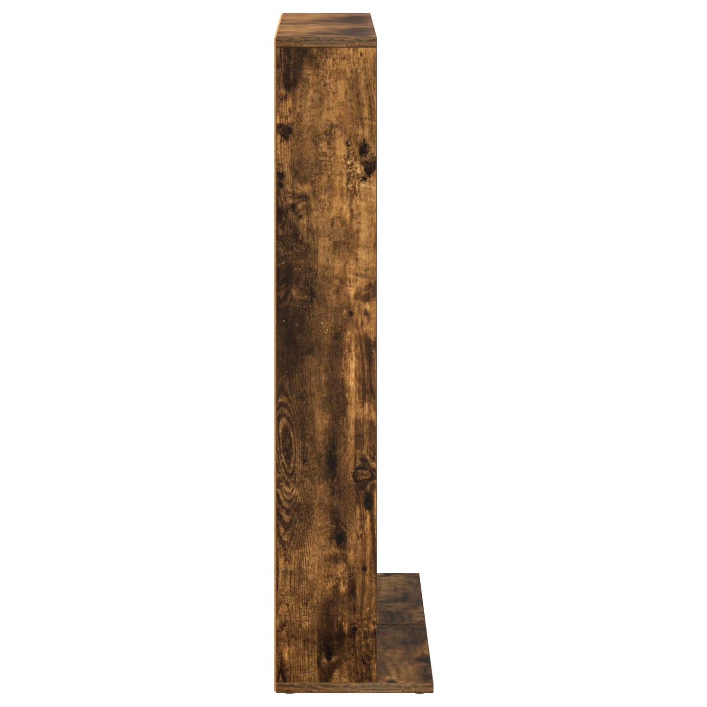 CD Cabinet 2 pcs Smoked Oak 33 x 23.5 x 97.5 cm Engineered Wood