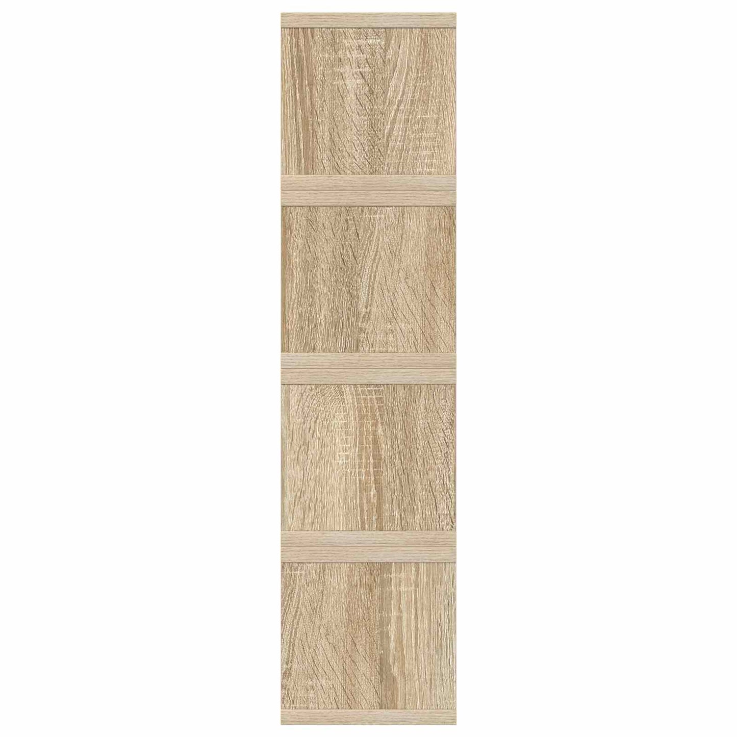 CD Storage Rack 4 pcs Sonoma Oak 40 x 17 x 17 cm