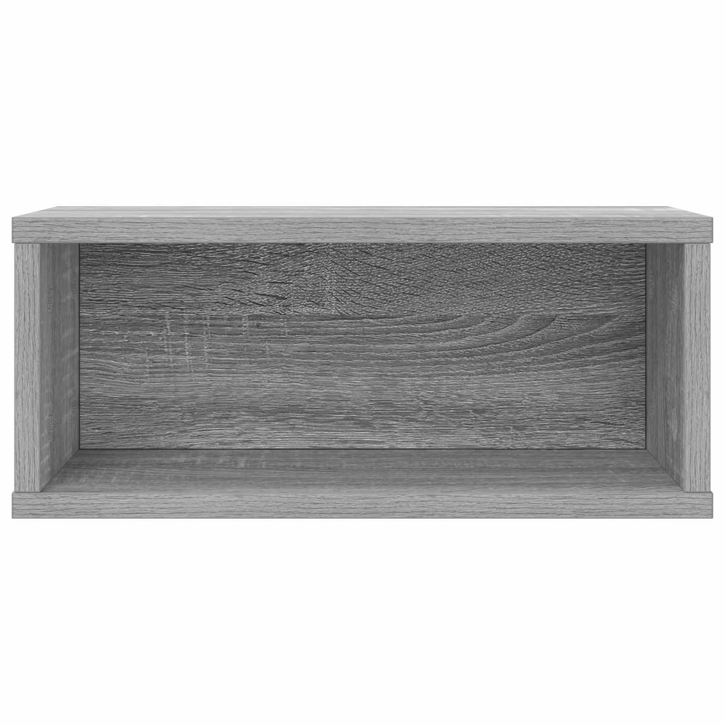 CD Storage Rack Grey Sonoma 40 x 17 x 17 cm Engineered Wood