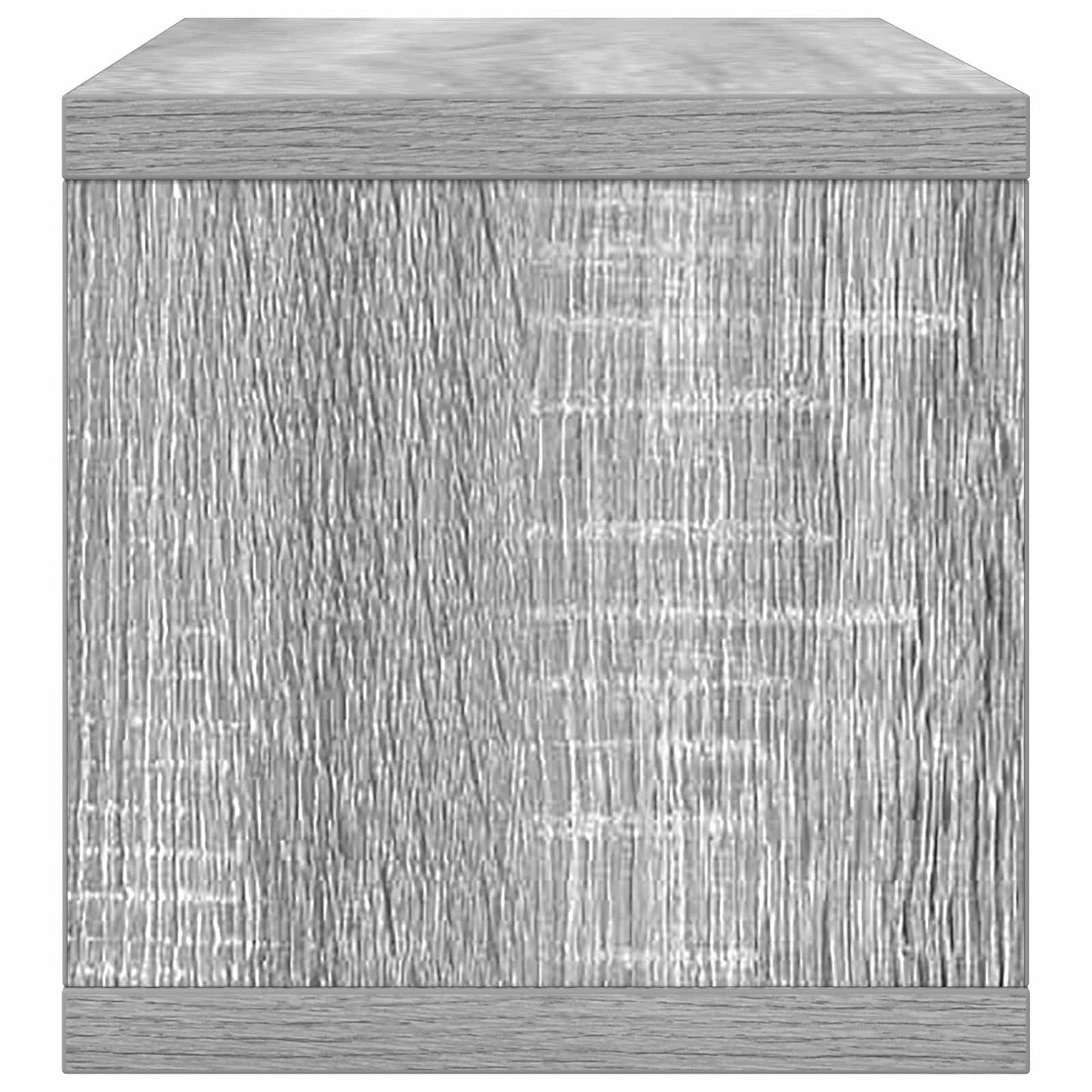 CD Storage Rack Grey Sonoma 40 x 17 x 17 cm Engineered Wood