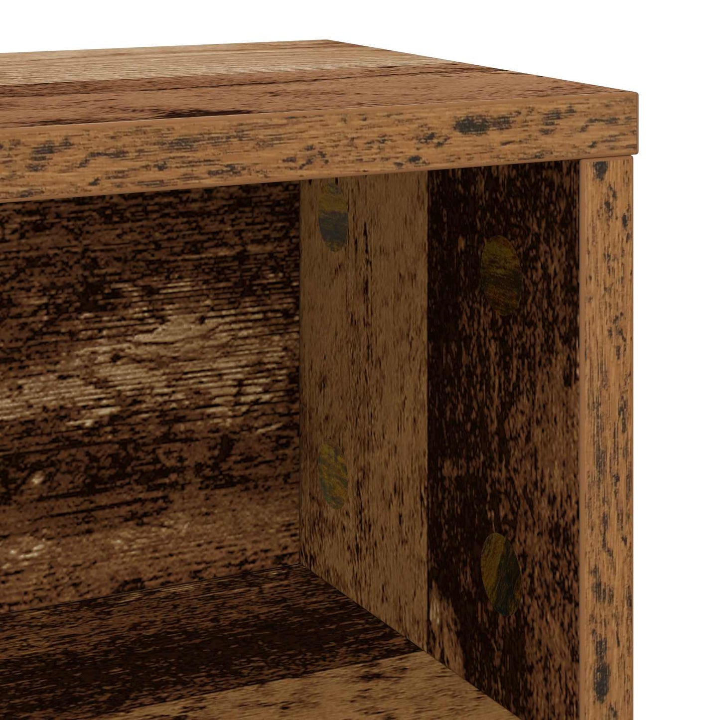 CD Storage Rack 2 pcs Oak Wood 40 x 17 x 17 cm Engineered Wood