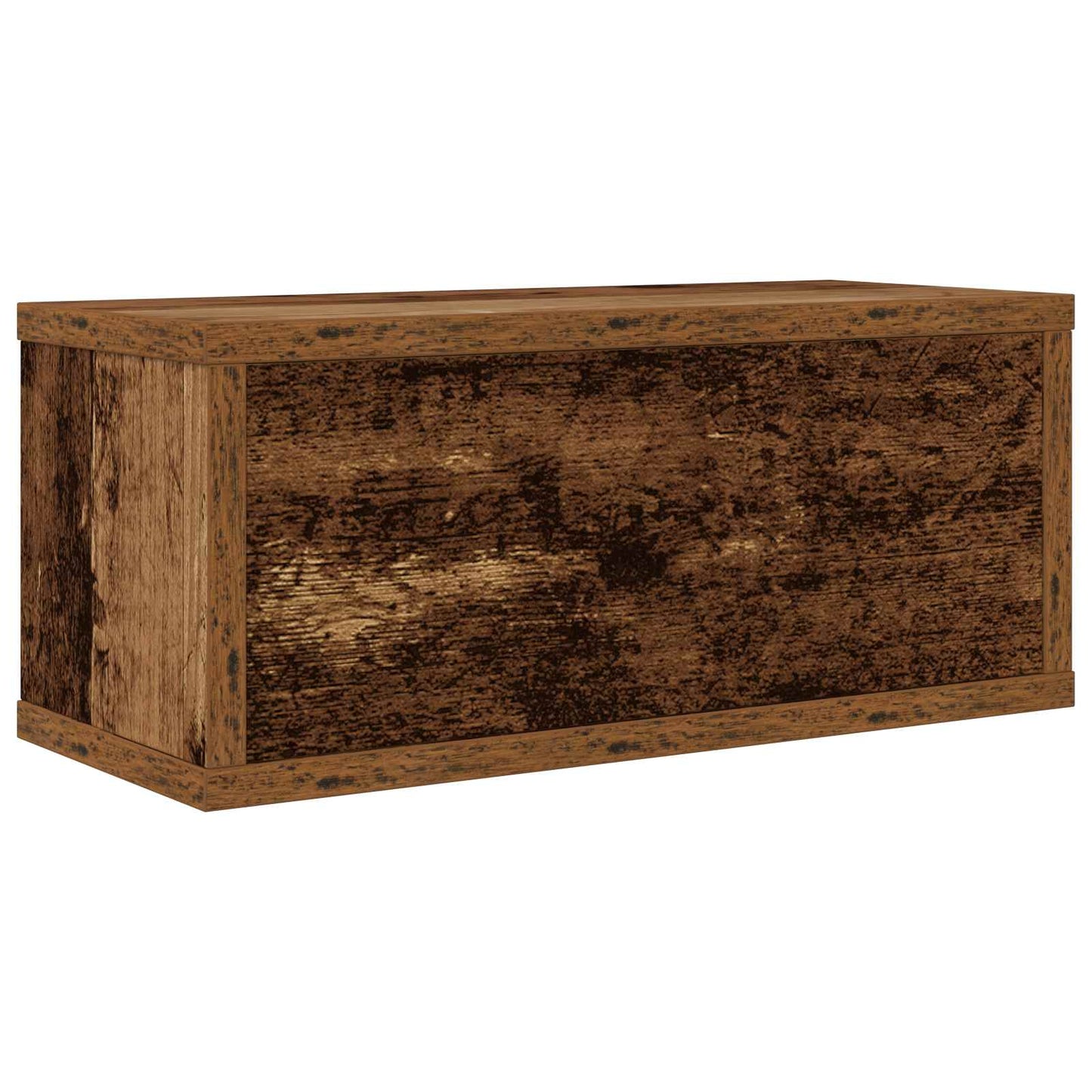 CD Storage Rack 2 pcs Oak Wood 40 x 17 x 17 cm Engineered Wood
