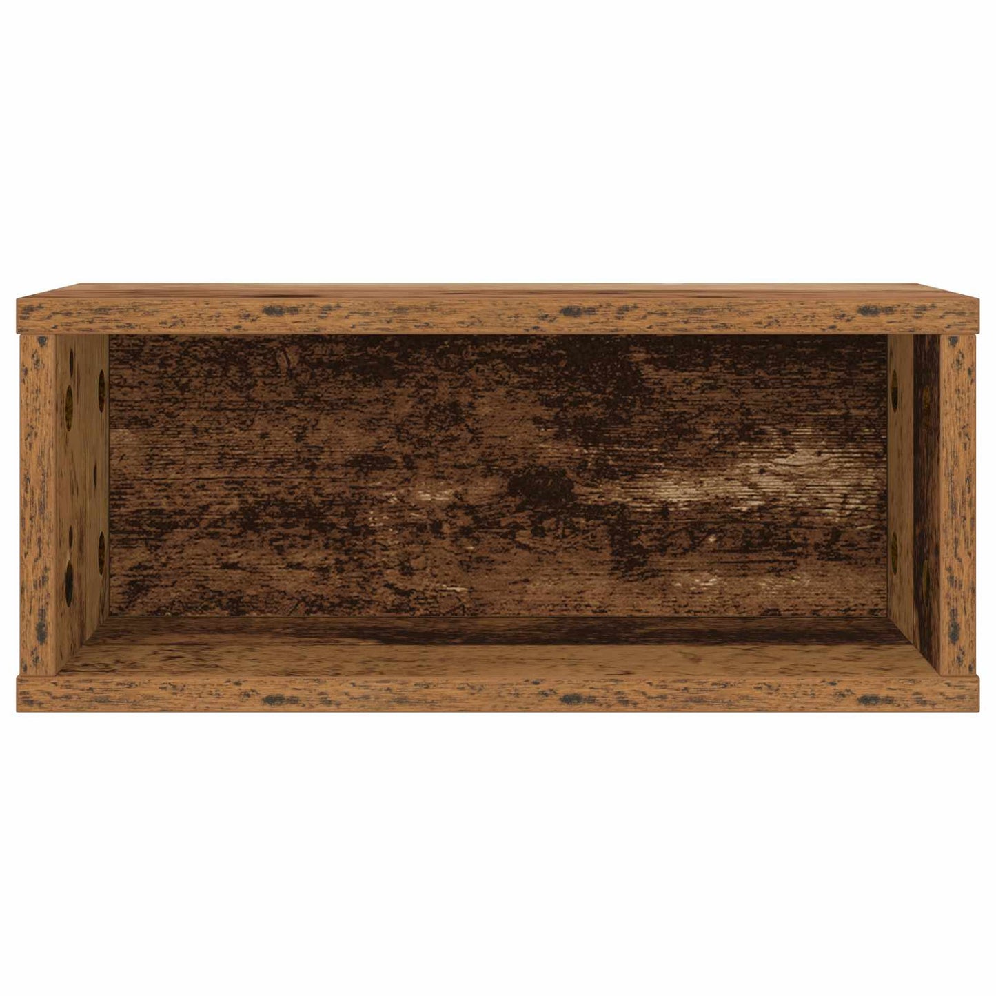 CD Storage Rack 2 pcs Oak Wood 40 x 17 x 17 cm Engineered Wood