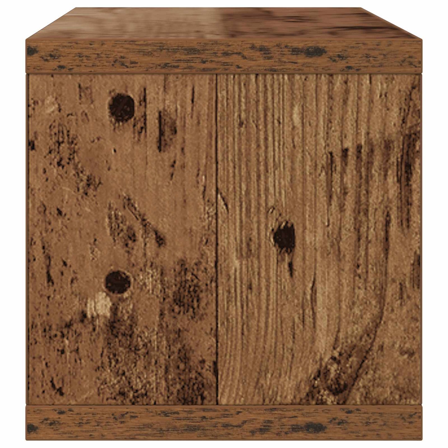 CD Storage Rack 2 pcs Oak Wood 40 x 17 x 17 cm Engineered Wood