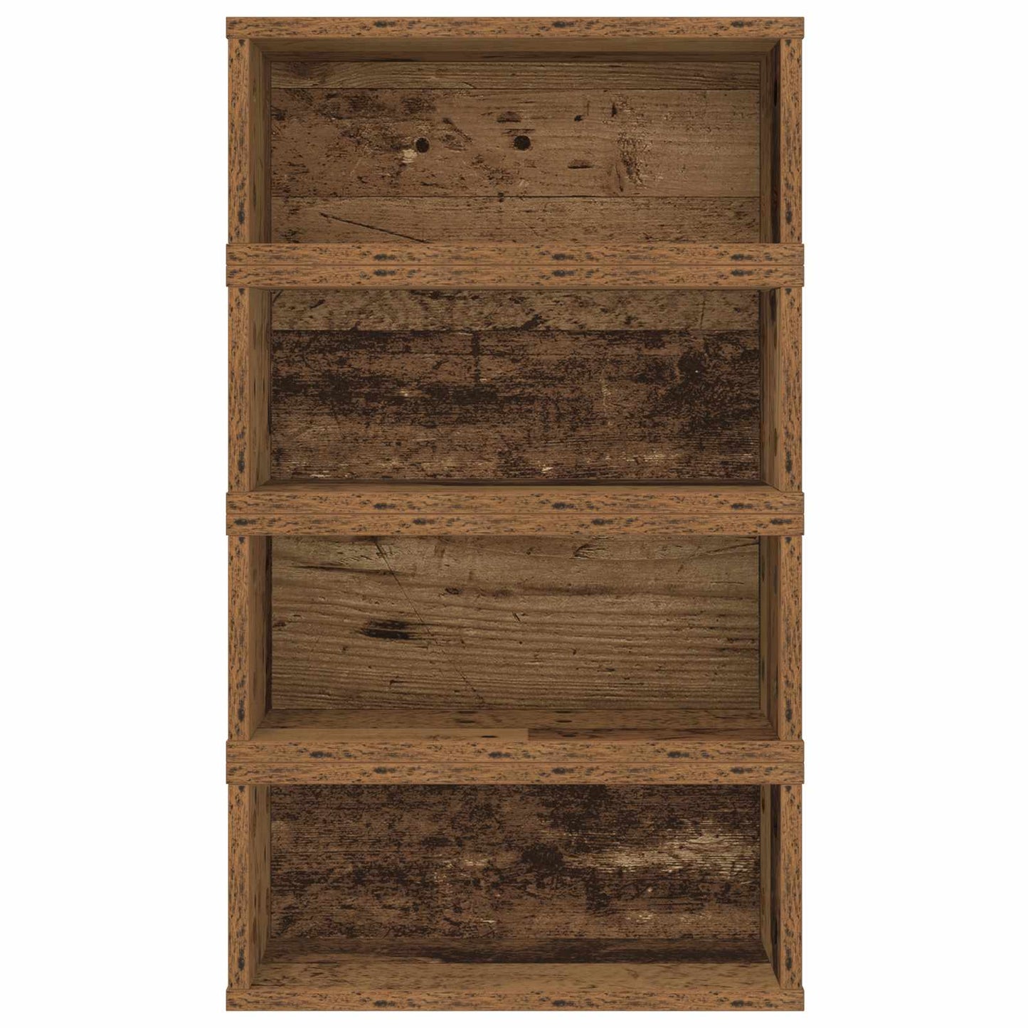 CD Storage Rack 4 pcs Oak Wood 40 x 17 x 17 cm Engineered Wood