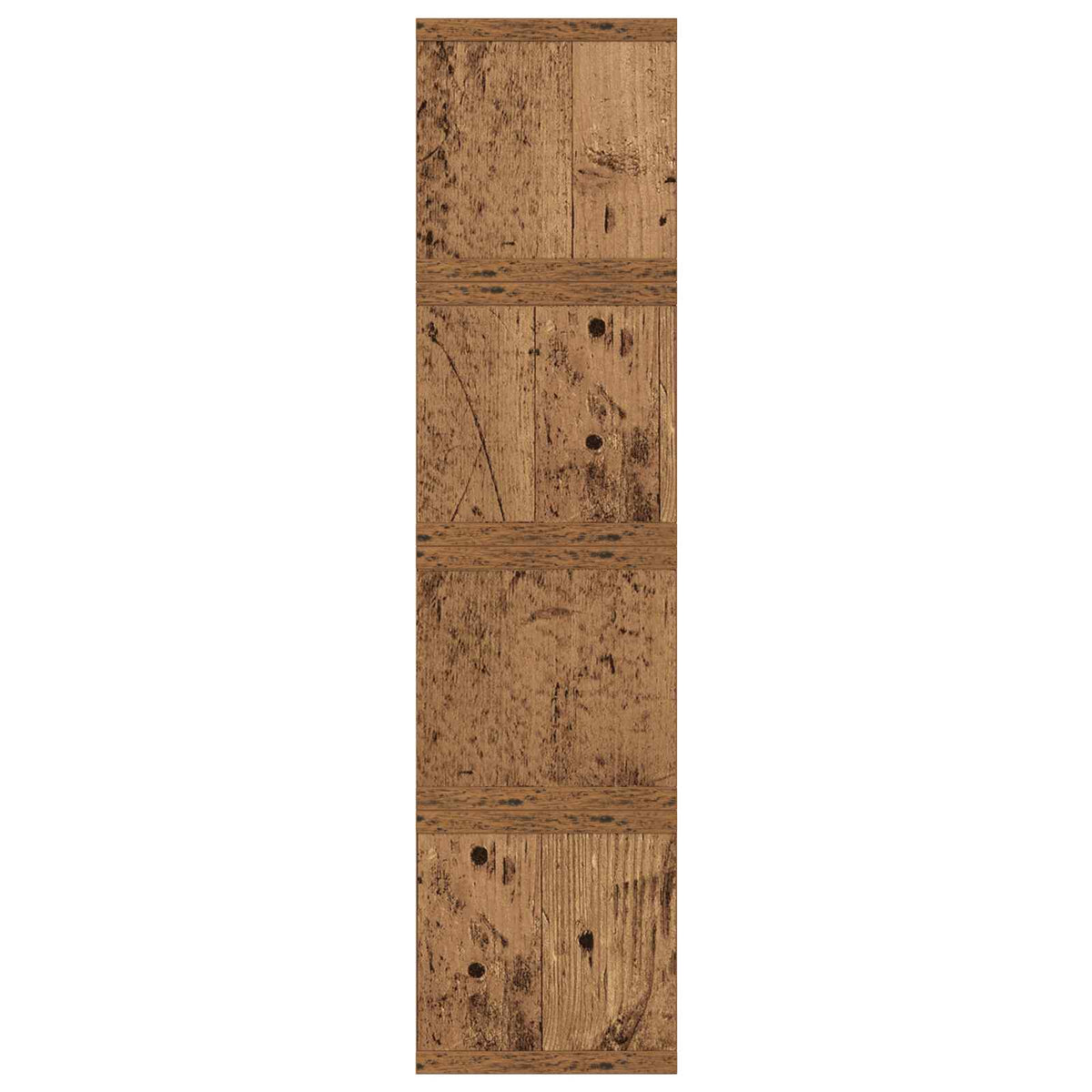 CD Storage Rack 4 pcs Old Wood 40 x 17 x 17 cm Engineered Wood