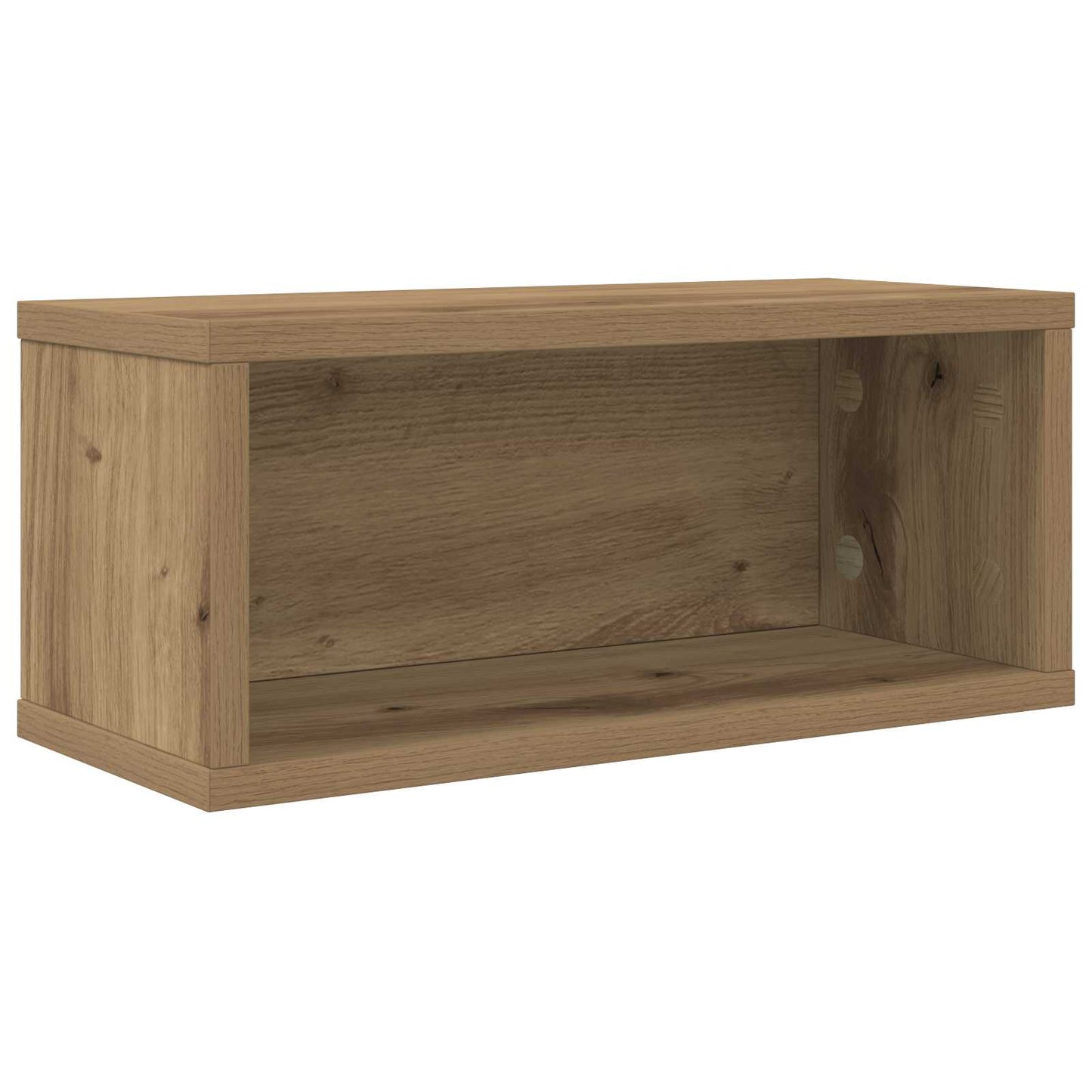 CD Storage Rack Artisan Oak 40 x 17 x 17 cm Engineered Wood