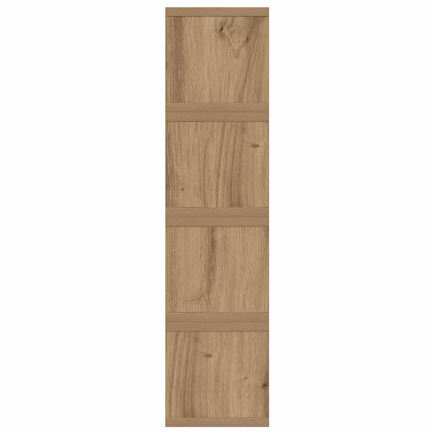 CD Storage Rack 4 pcs Artisan Oak 40 x 17 x 17 cm