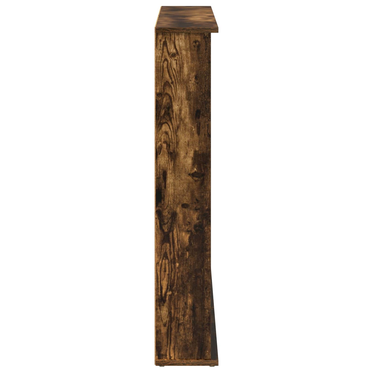 CD Cabinet 2 pcs Smoked Oak 60 x 17 x 92 cm Engineered Wood