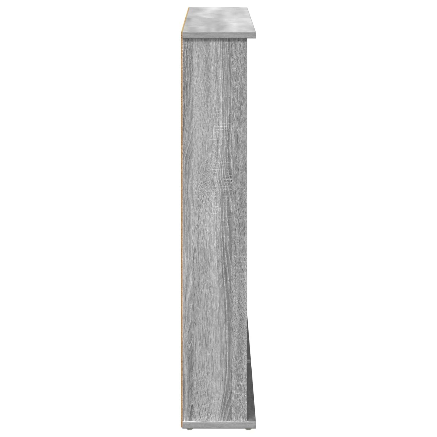 CD Cabinet 2 pcs Grey Sonoma 60 x 17 x 92 cm Engineered Wood