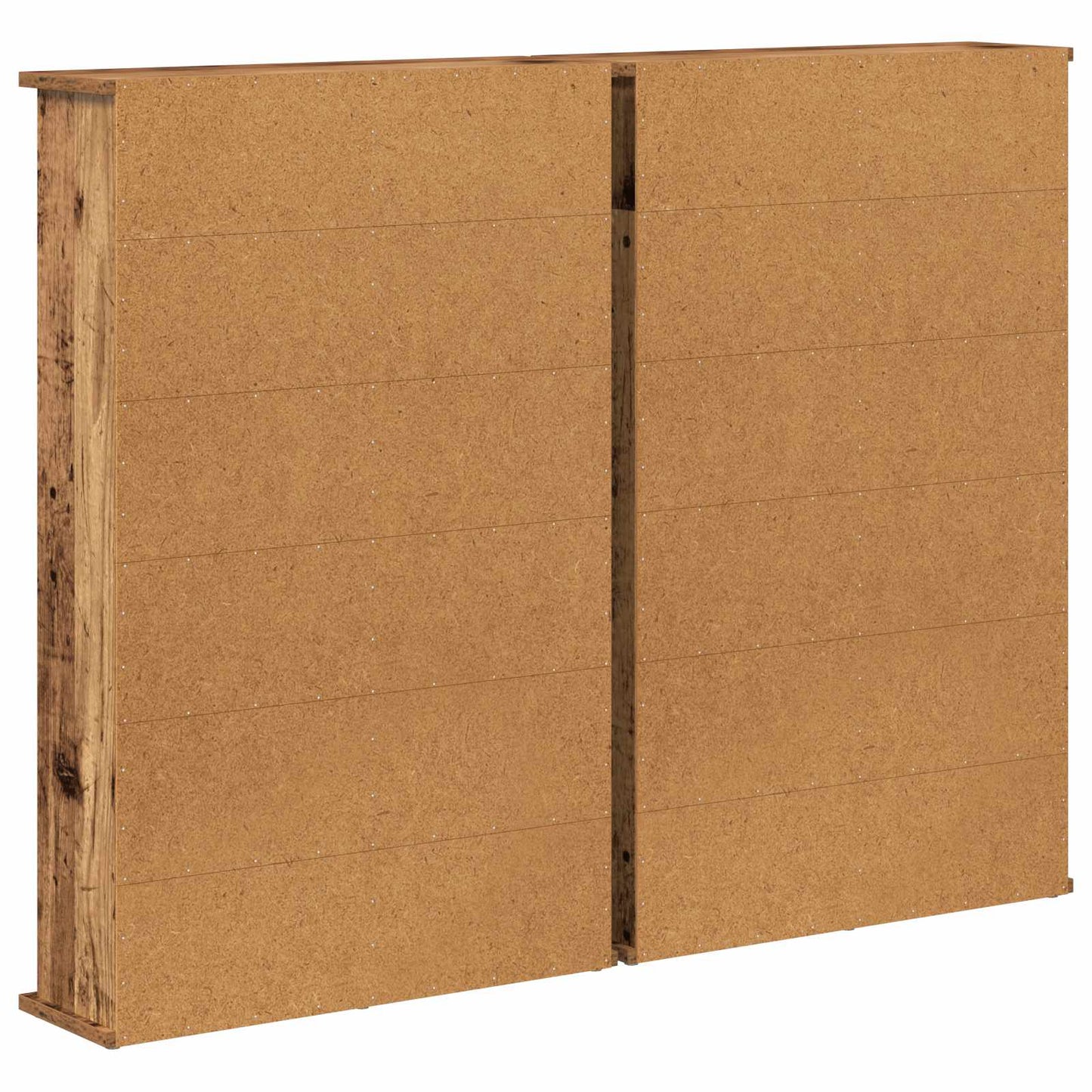 CD Cabinet 2 pcs Oak Wood 60 x 17 x 92 cm Engineered Wood