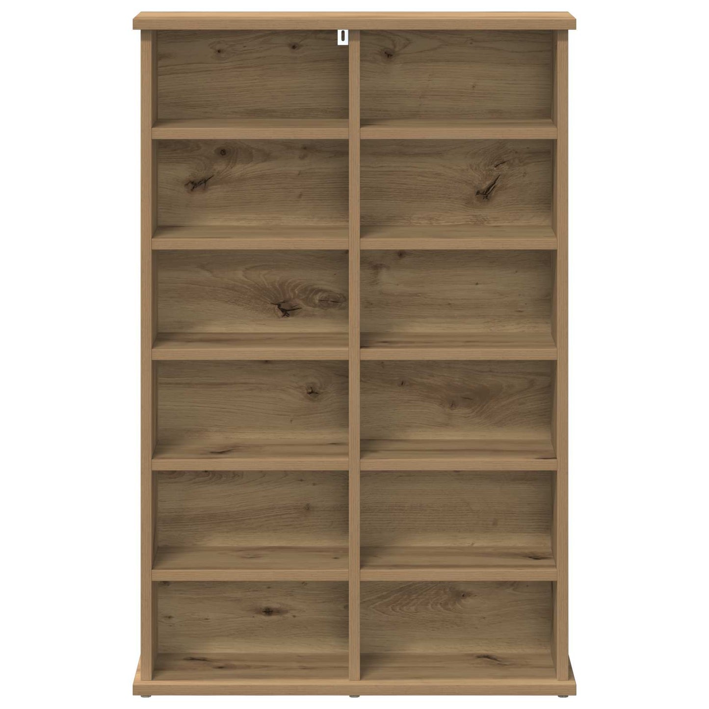 CD Cabinet Artisan Oak 60 x 17 x 92 cm Engineered Wood