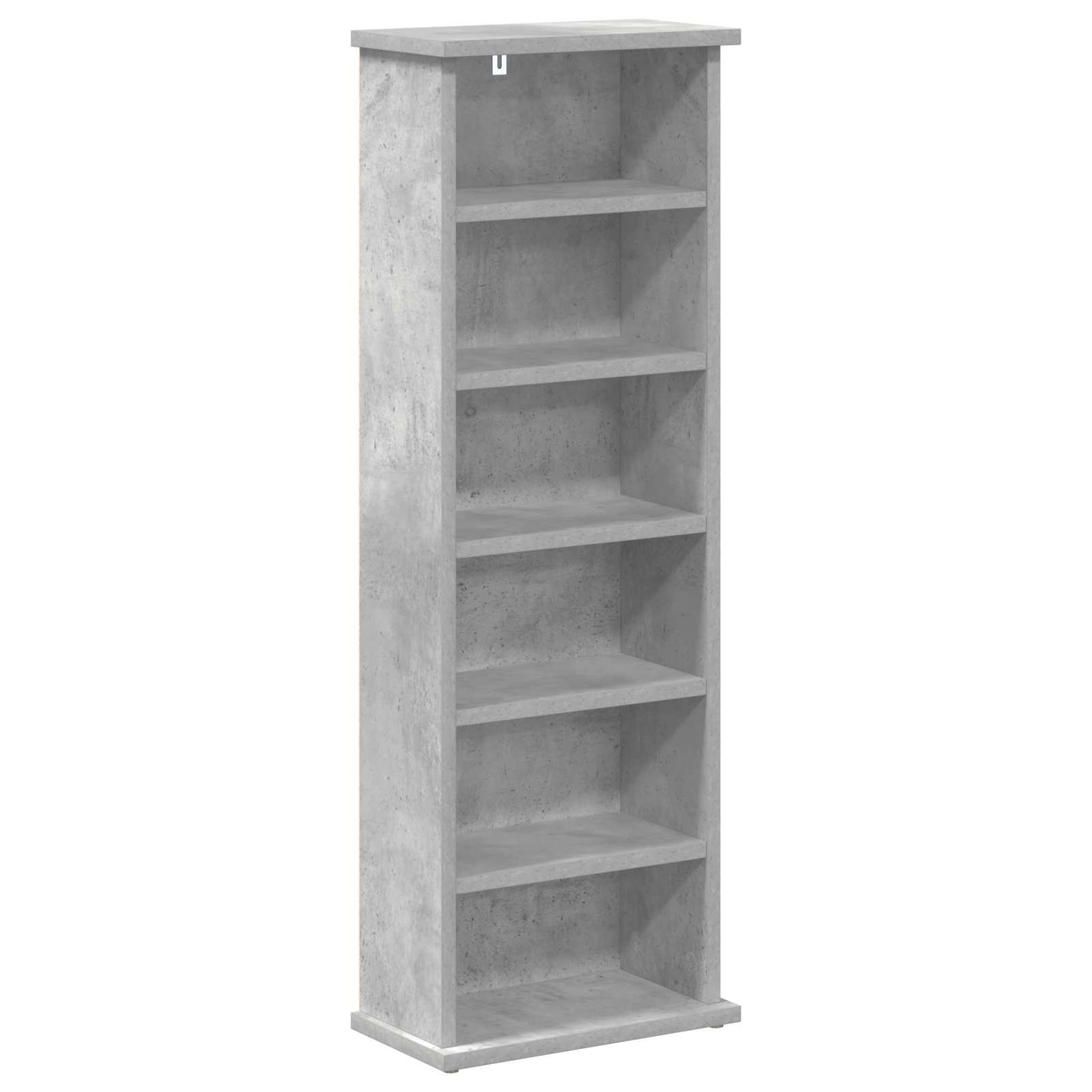 CD Cabinet Concrete Grey 32 x 17 x 92 cm Engineered Wood