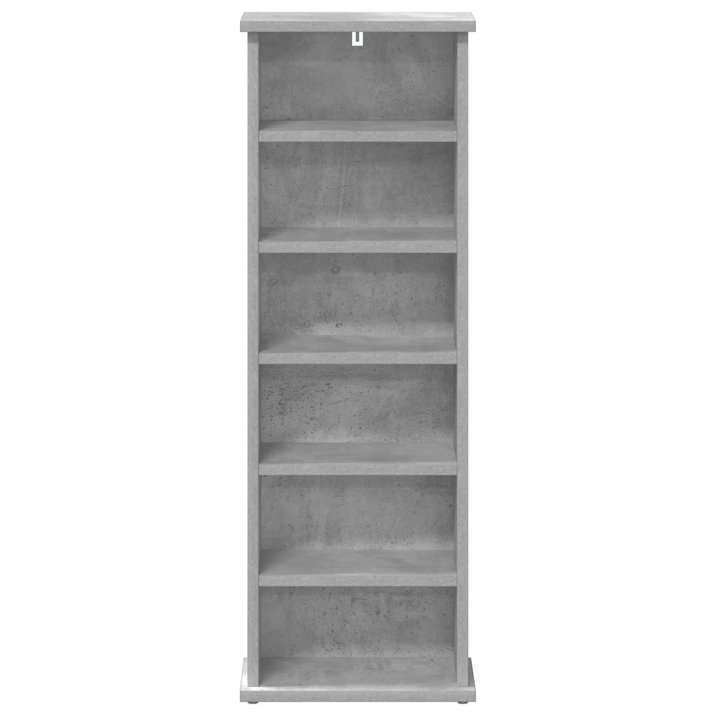 CD Cabinet Concrete Grey 32 x 17 x 92 cm Engineered Wood