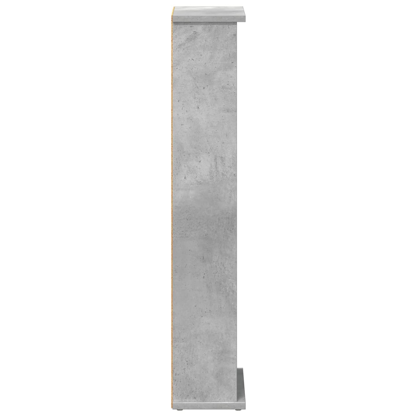 CD Cabinet Concrete Grey 32 x 17 x 92 cm Engineered Wood