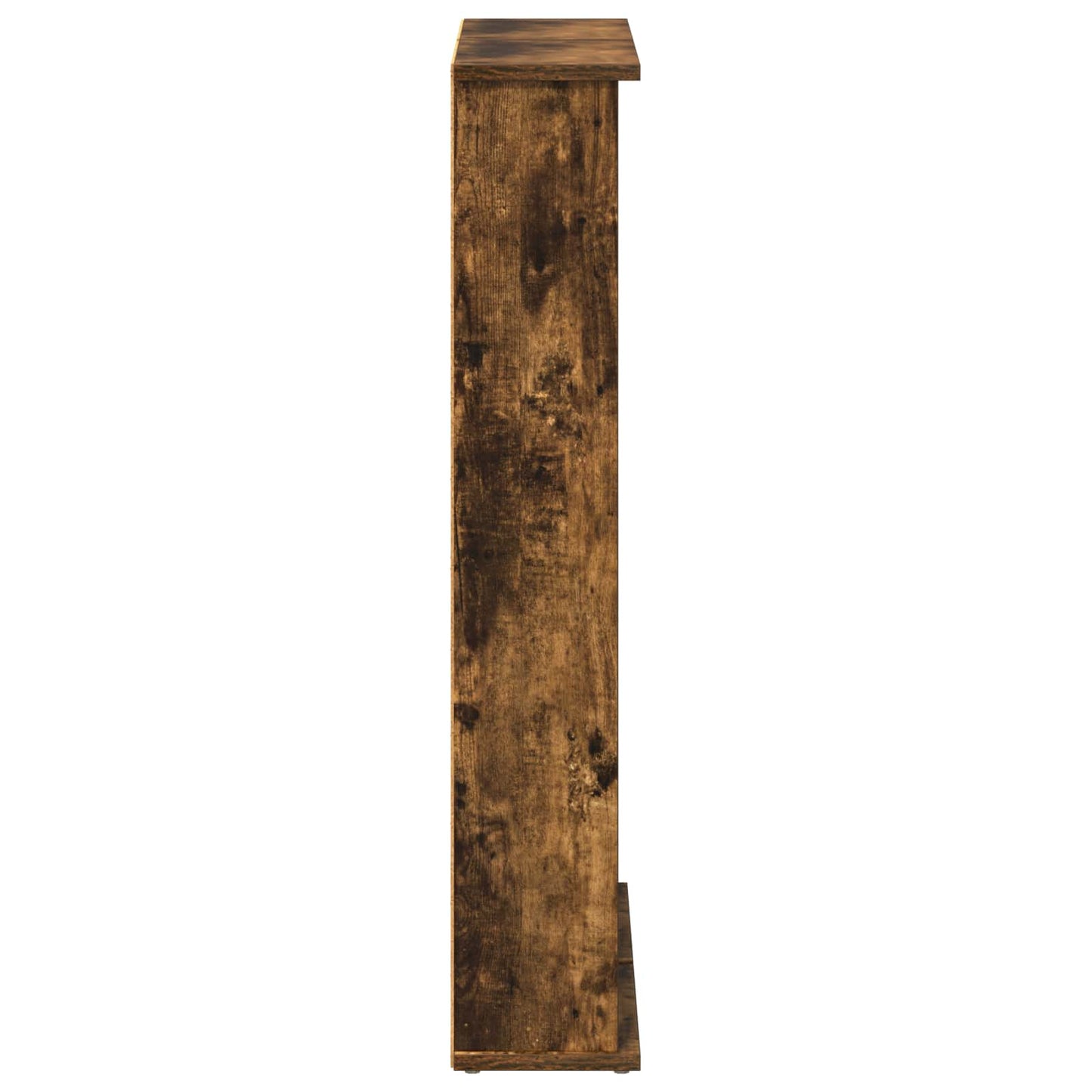 CD Cabinet 2 pcs Smoked Oak 32 x 17 x 92 cm Engineered Wood
