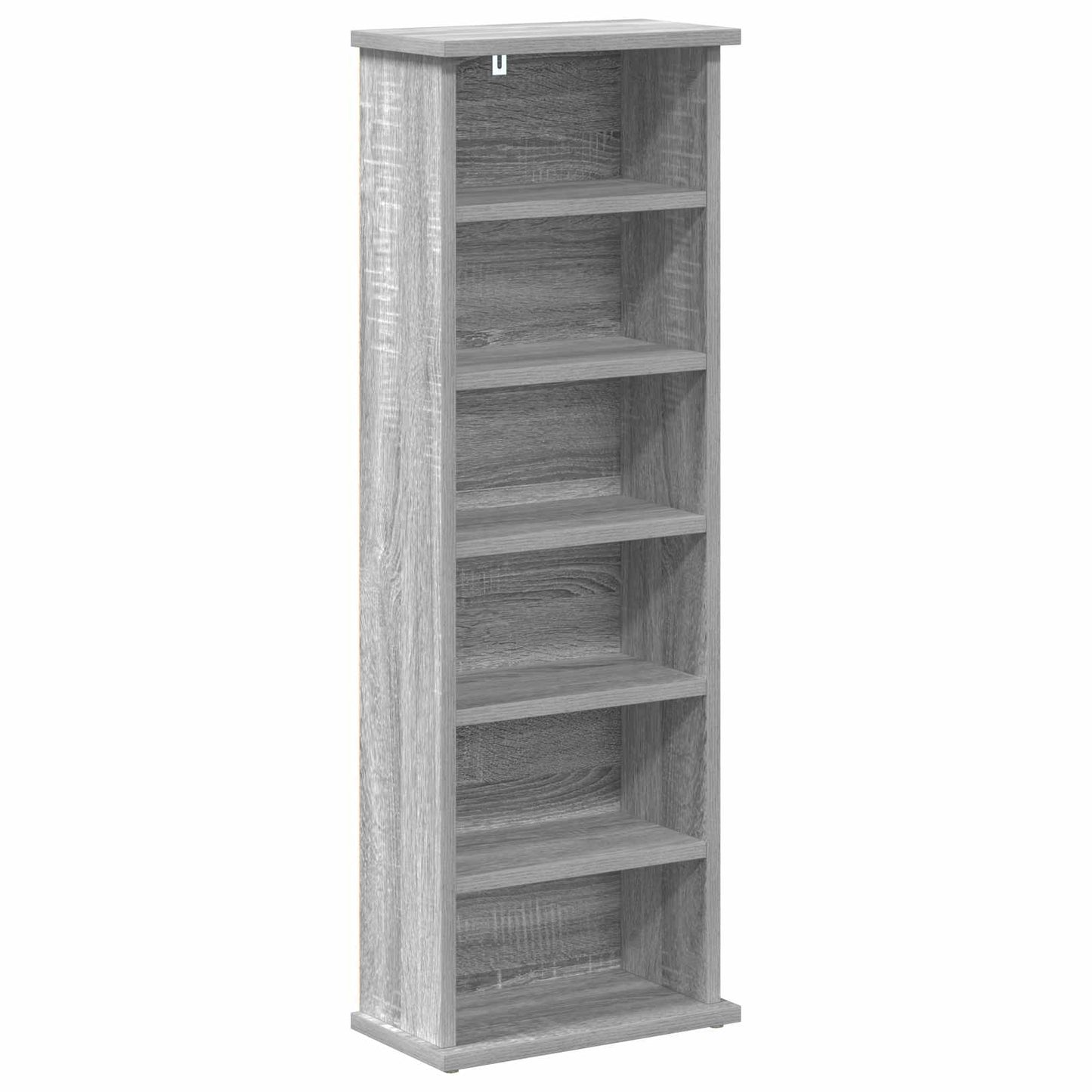 CD Cabinet Grey Sonoma 32 x 17 x 92 cm Engineered Wood